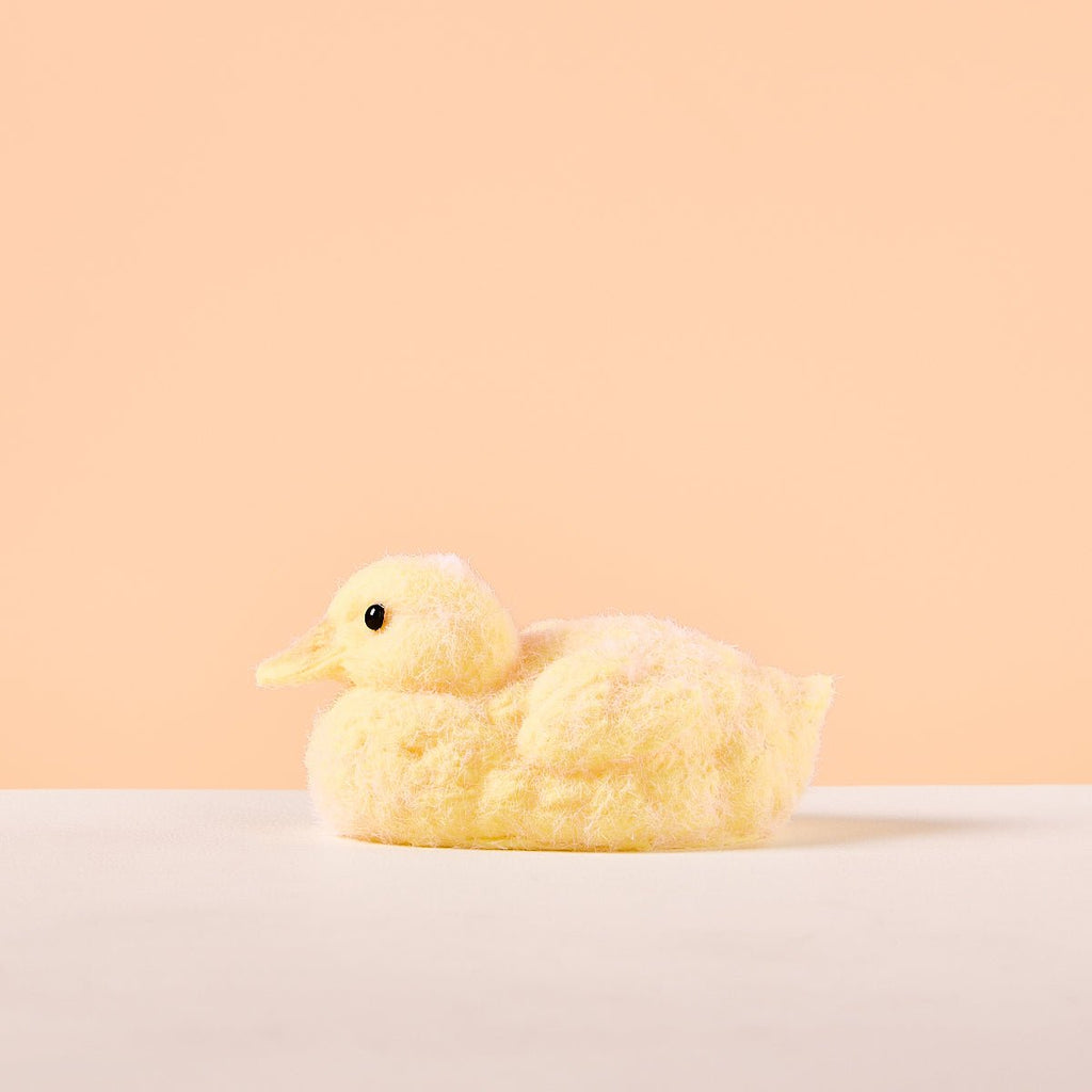 Flocked Duck Taba Squishy