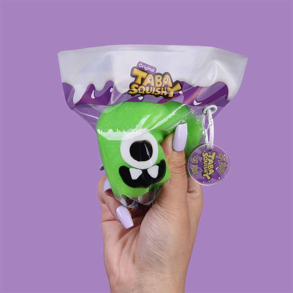 Halloween One-Eyed Monster Dumpling Silicone Taba Squishy 👁️