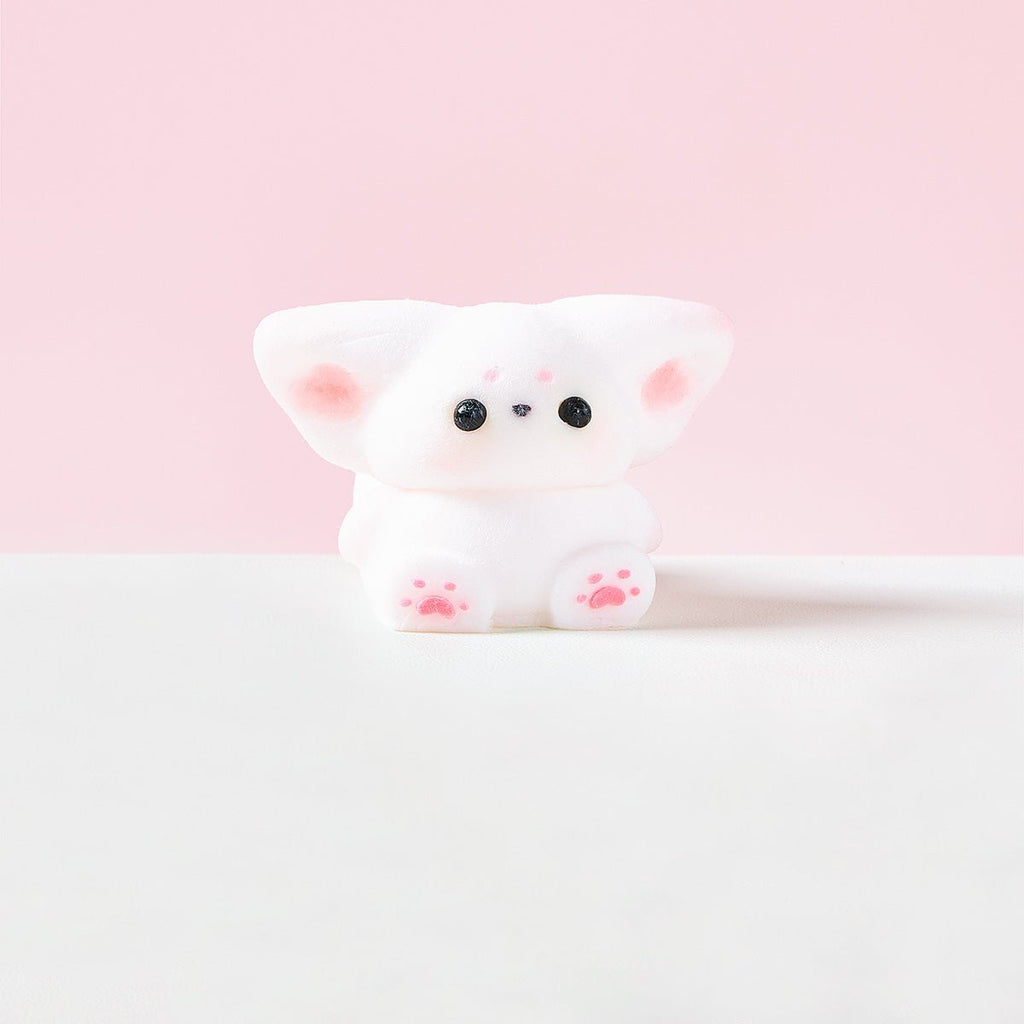 Flocked Cute Fox Taba Squishy