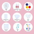 Strawberry Taba Squishy DIY Mold Set