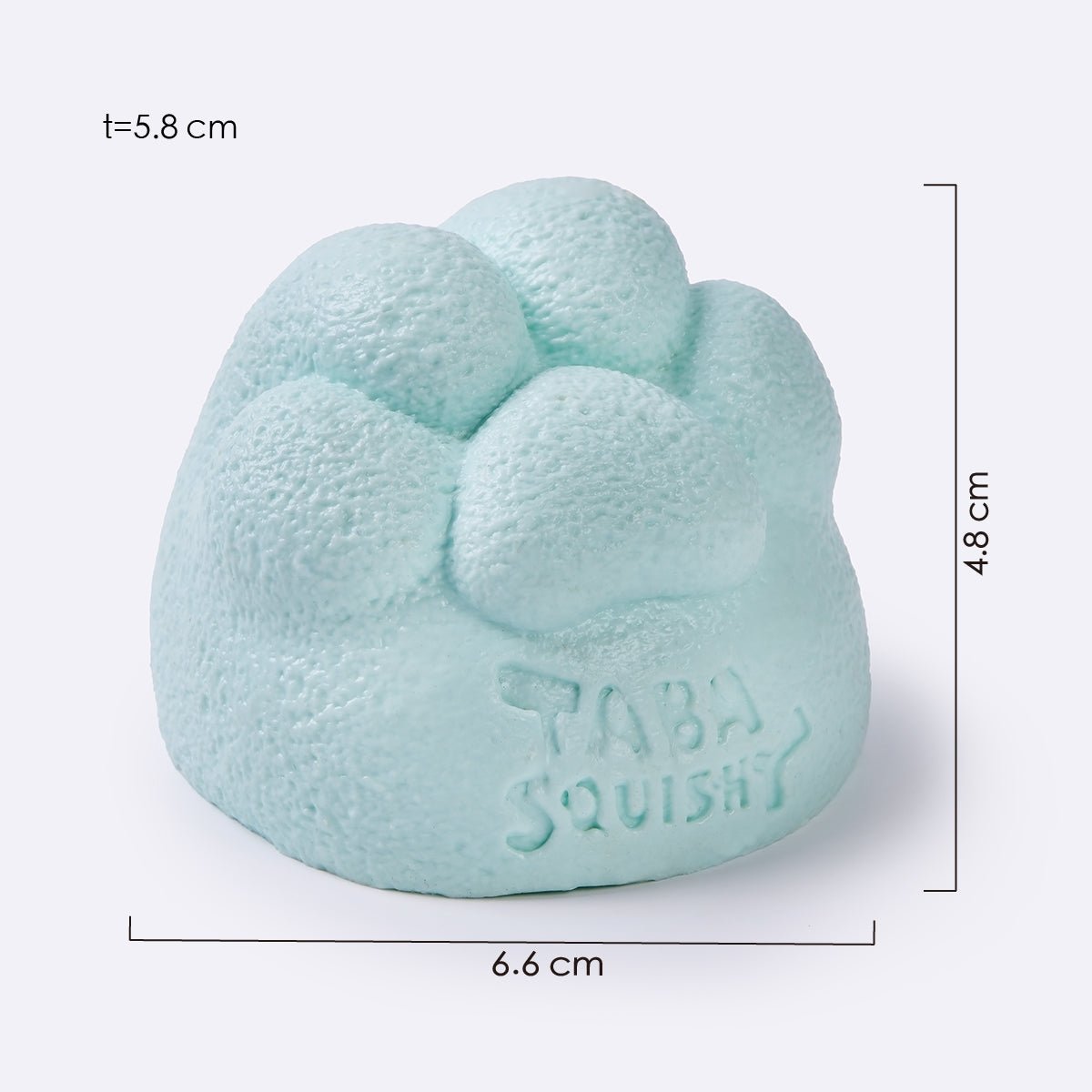 Blue Mochi Cat Paw Taba Squishy