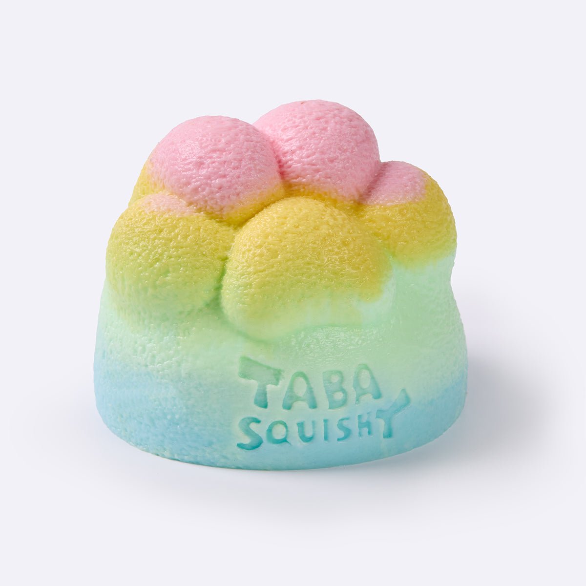 Rainbow Mochi Cat Paw Taba Squishy
