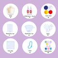 Star Taba Squishy DIY Mold Set