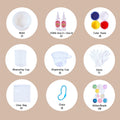 Pudding Taba Squishy DIY Mold Set