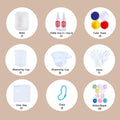 Butter Bear Taba Squishy DIY Mold Set