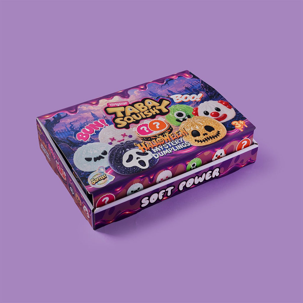 TABASQUISHY® Halloween Dumpling Blind Box | Single Box or Full Case | 2 Secret Designs to Discover