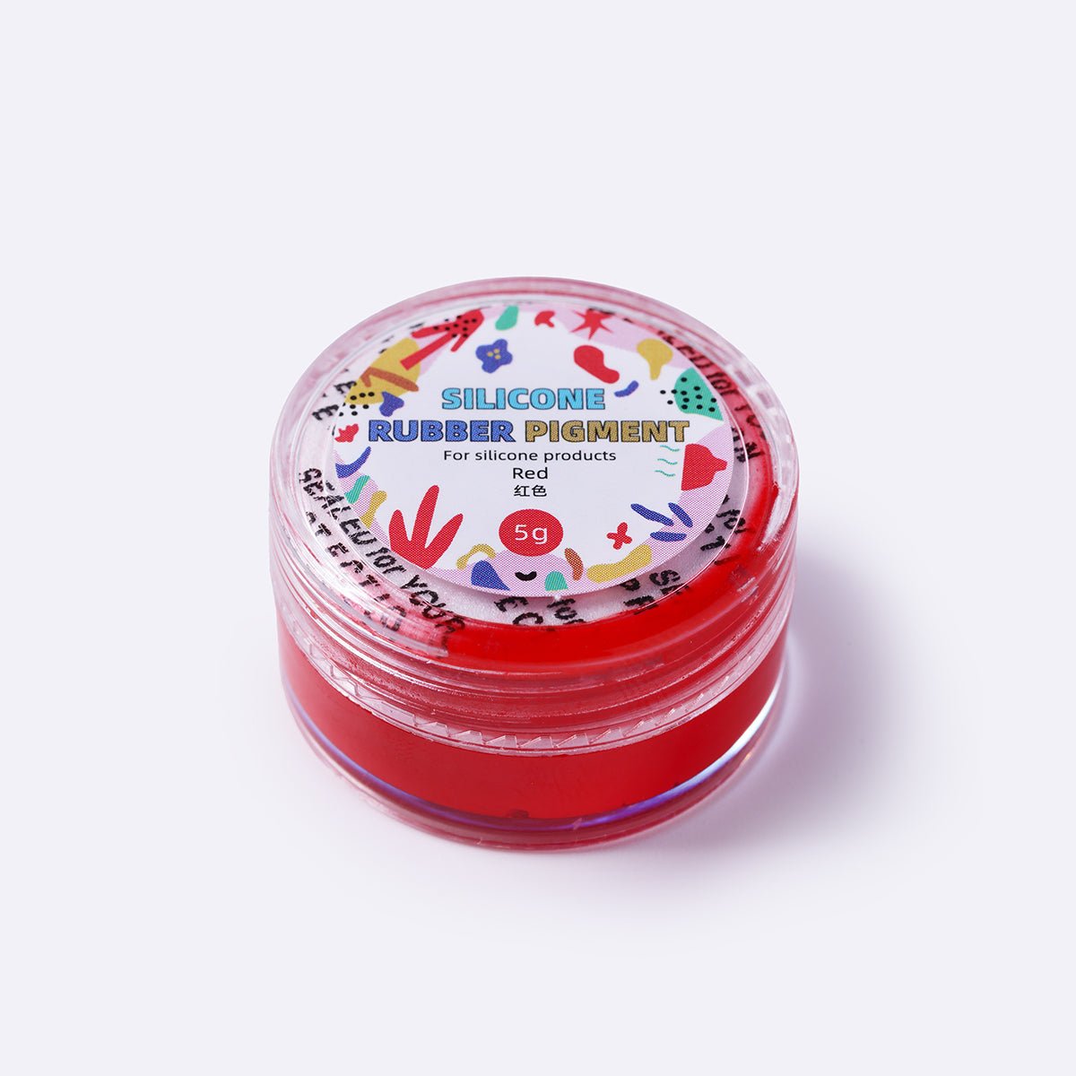 DIY Squishy Silicone Pigment Set – 5 Colors