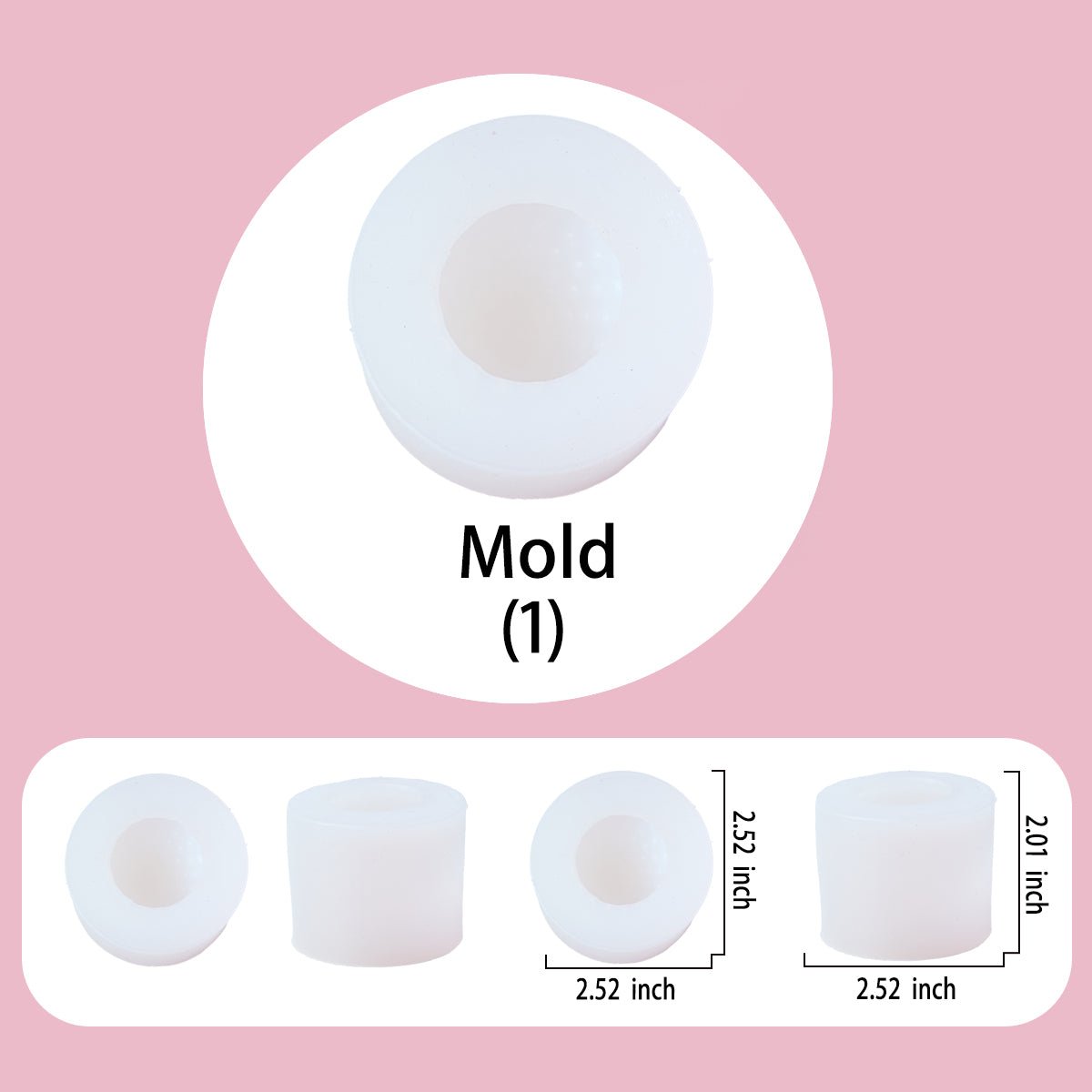 Strawberry Taba Squishy DIY Mold Set