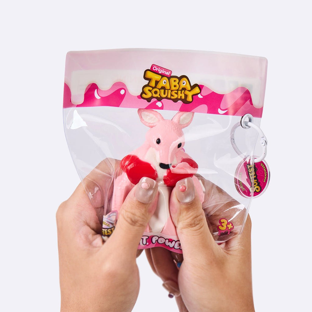 Pink Kangaroo Taba Squishy