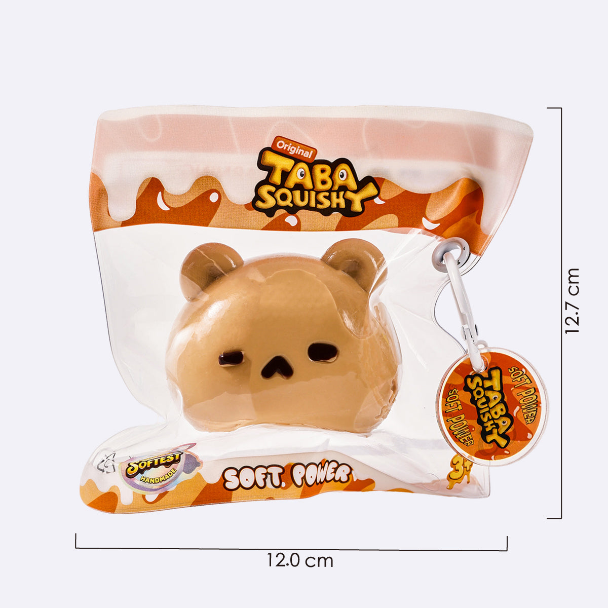 Round Bear Mochi Squishy Toy 0472