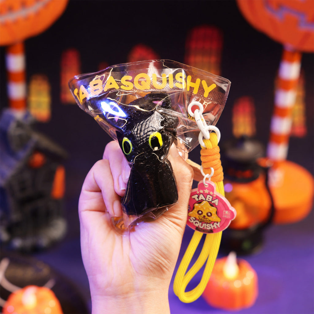 Spooky Black Cat Taba Squishy