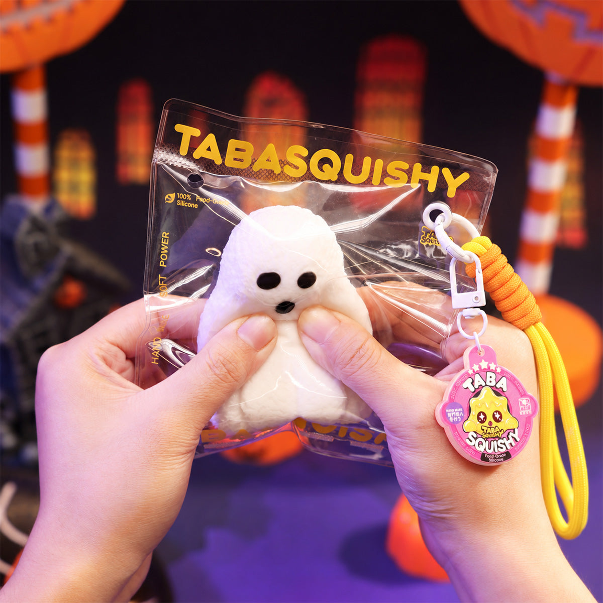 Spooky Ghost Boo Buddy TABA Squishy