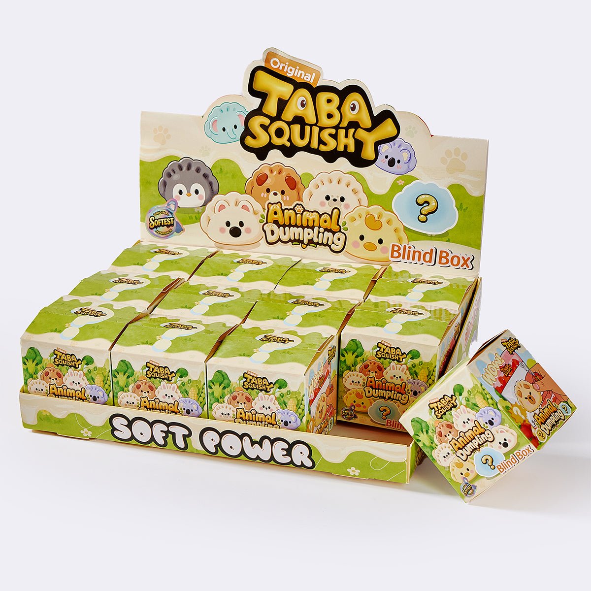TABASQUISHY®️ Dumpling Blind Box – Full Case Edition | Single Box Available
