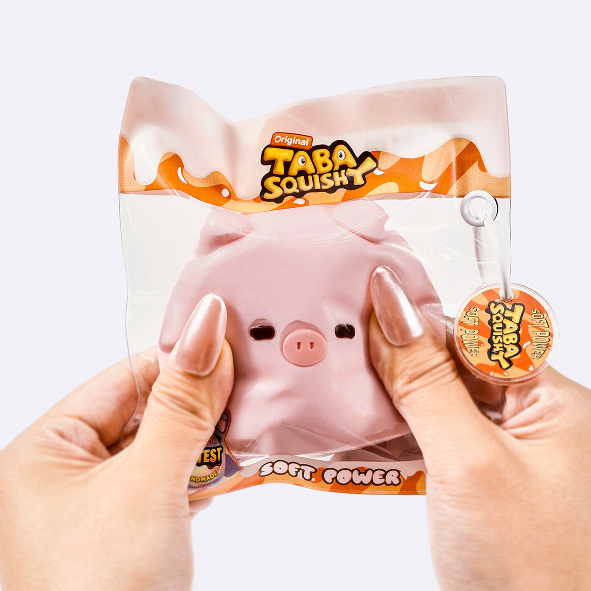 Pink Pig Mochi Squishy Toy 0477