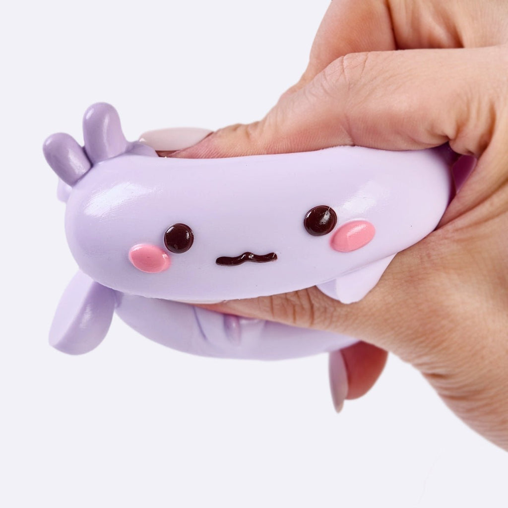 Purple Axolotl Taba Squishy