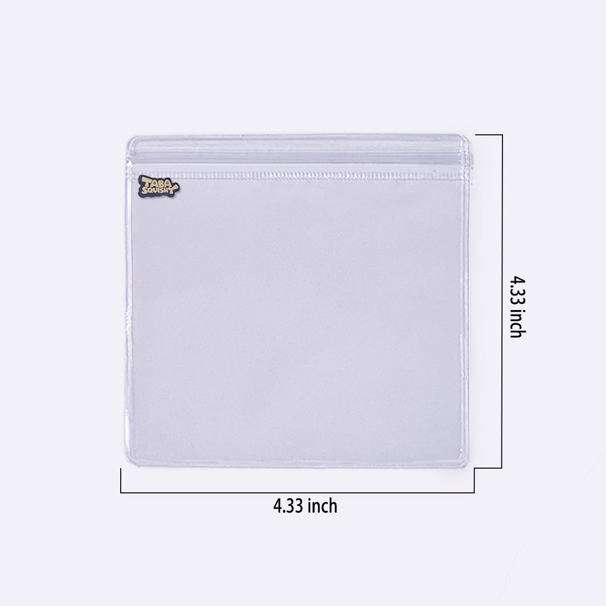 4.3x4.3 inch Replacement Storage Bag for Taba Squishy
