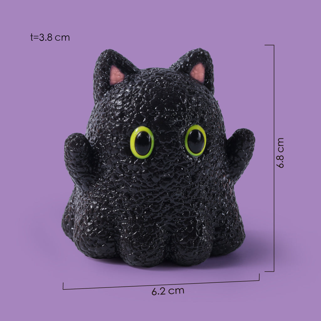 Spooky Black Cat Taba Squishy