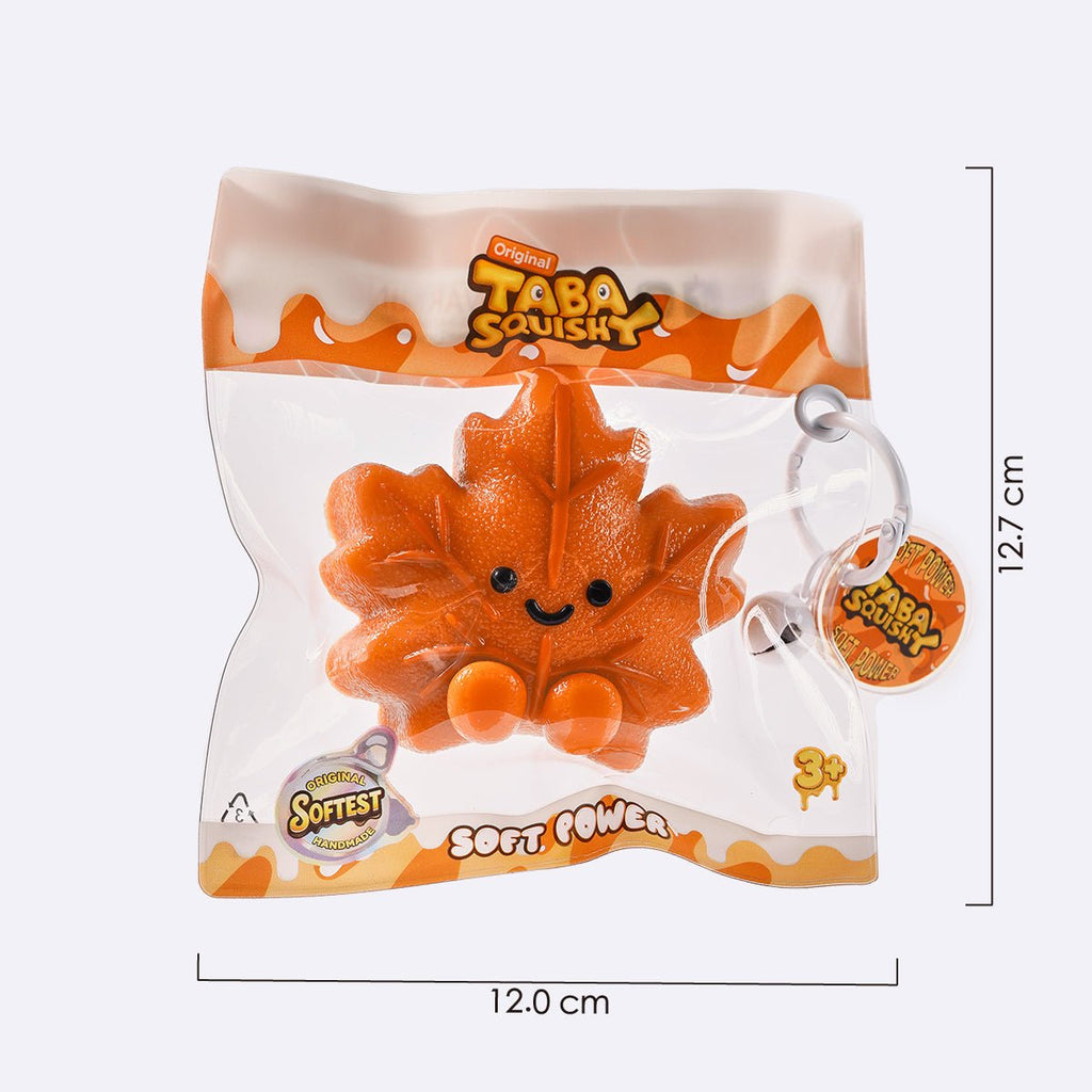Happy Maple Leaf Taba Squishy
