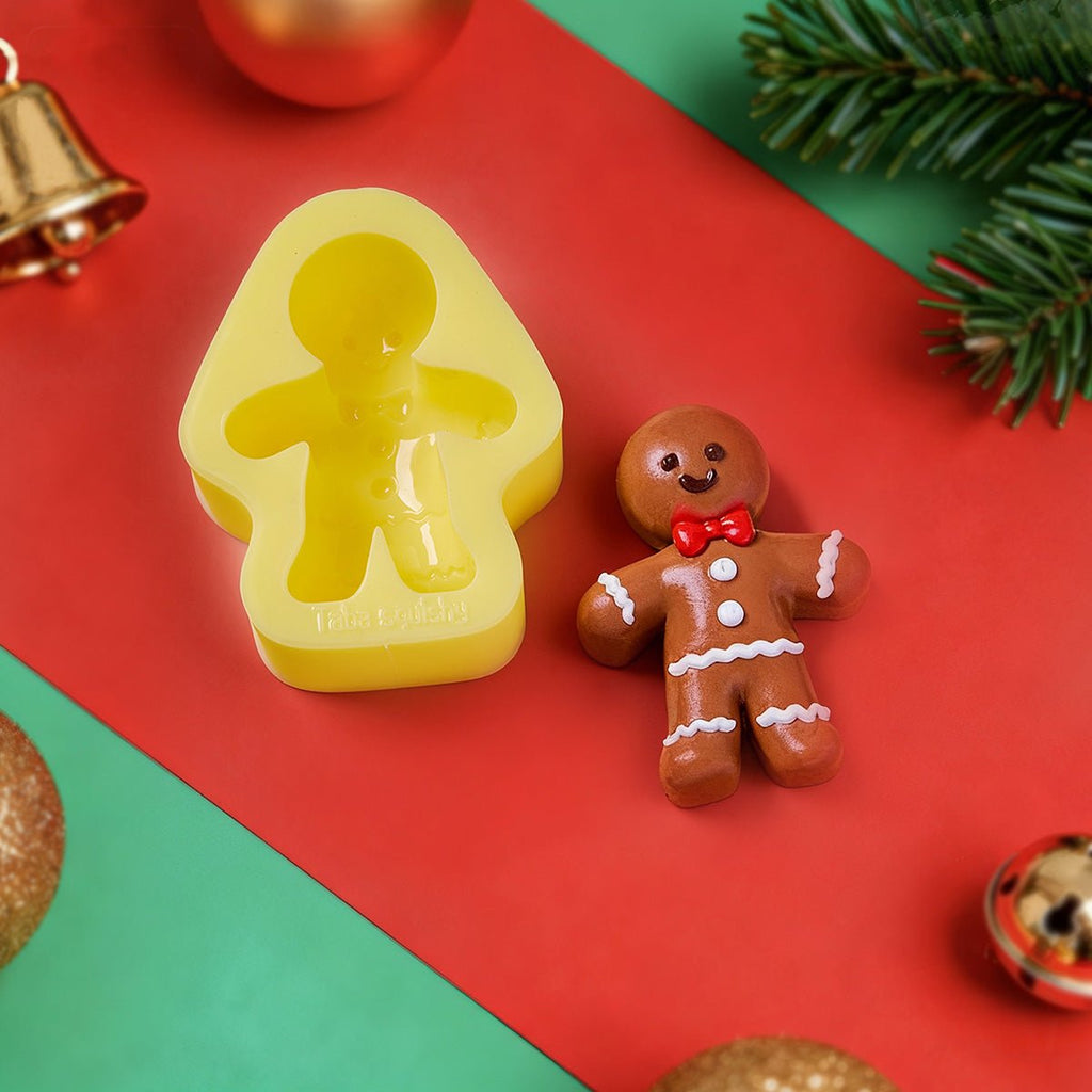 Gingerbread Boy Taba Squishy DIY Mold Set