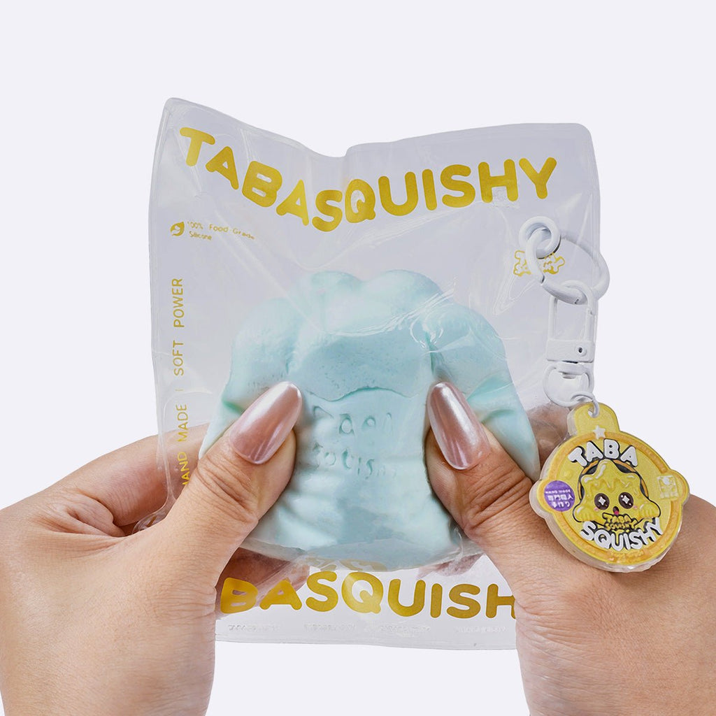Blue Mochi Cat Paw Taba Squishy