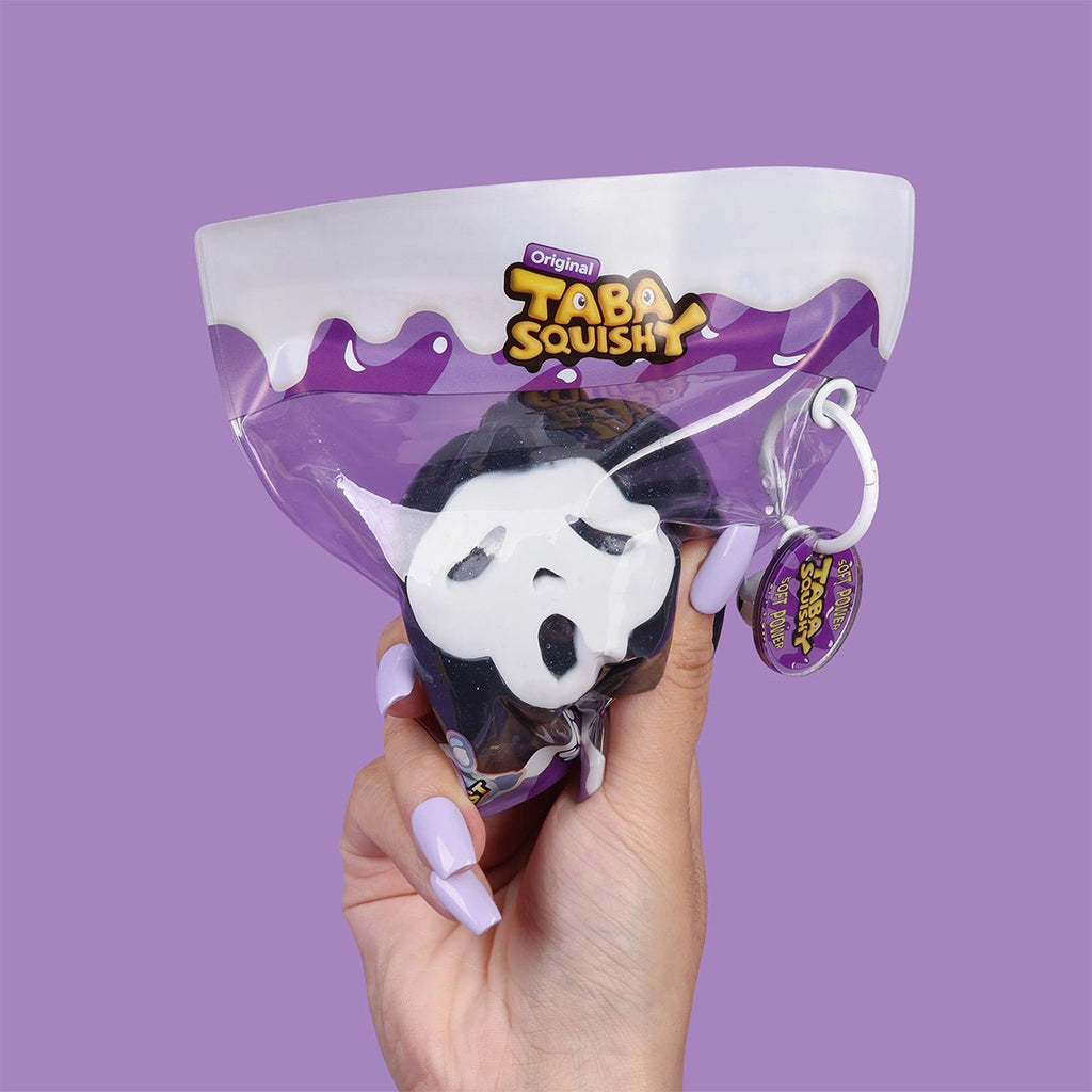 Halloween Screaming Mask Dumpling Silicone Taba Squishy 👻