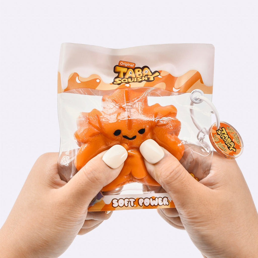 Happy Maple Leaf Taba Squishy