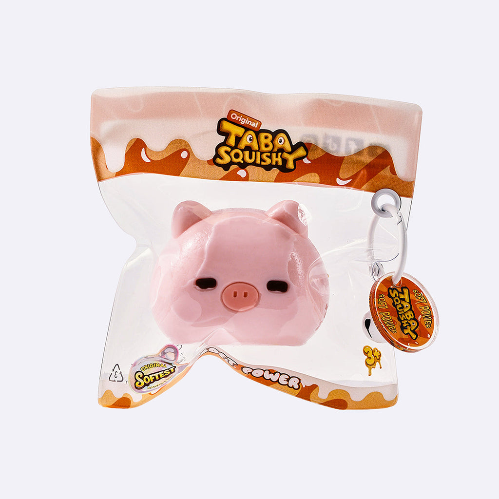 Pink Pig Mochi Squishy Toy 0477