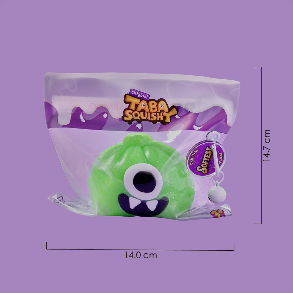 Halloween One-Eyed Monster Dumpling Silicone Taba Squishy 👁️