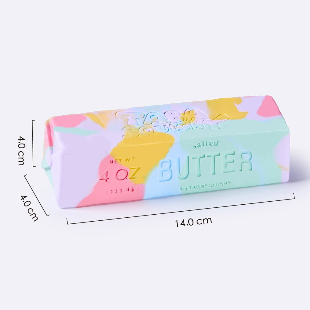 Rainbow Butter Stick Taba Squishy