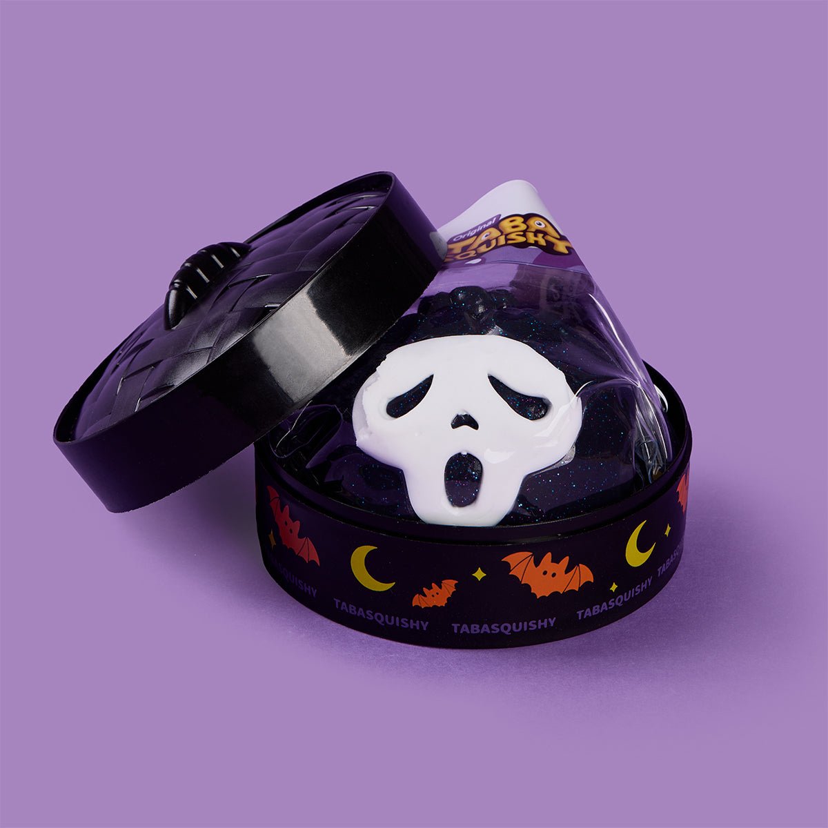 Halloween Screaming Mask Dumpling Silicone Taba Squishy 👻