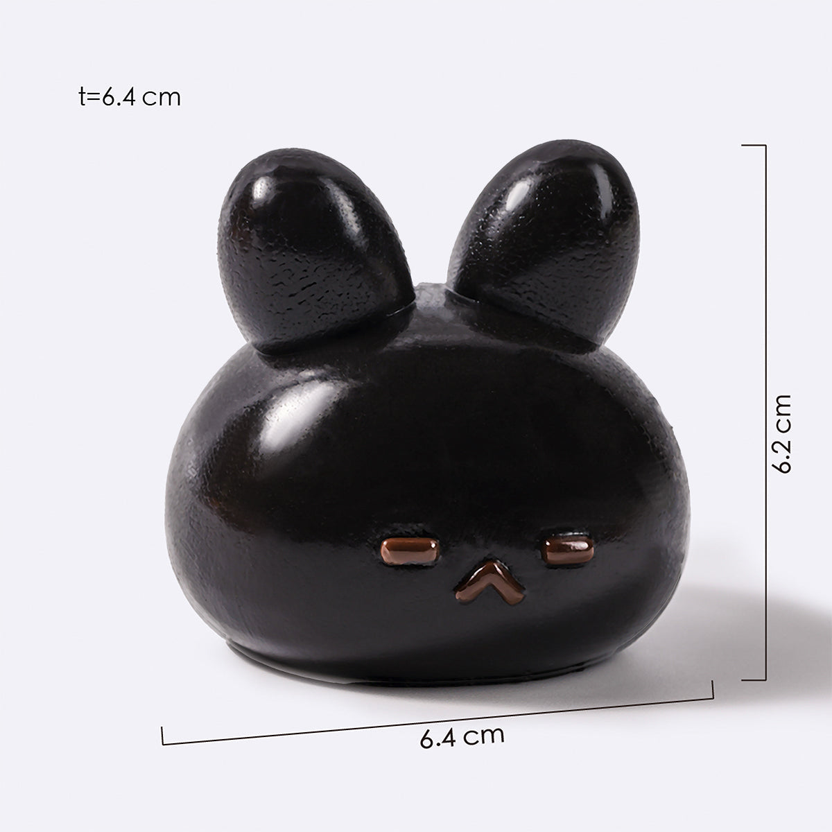 Midnight Bunny Mochi Squishy Toy 0473