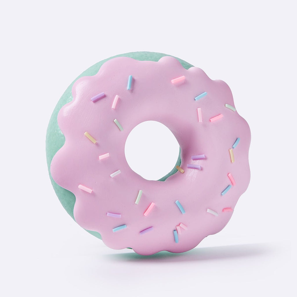 Jumbo Pink Mint Donut Taba Squishy