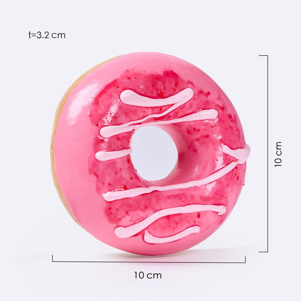 Jumbo Strawberry Pink Donut Taba Squishy