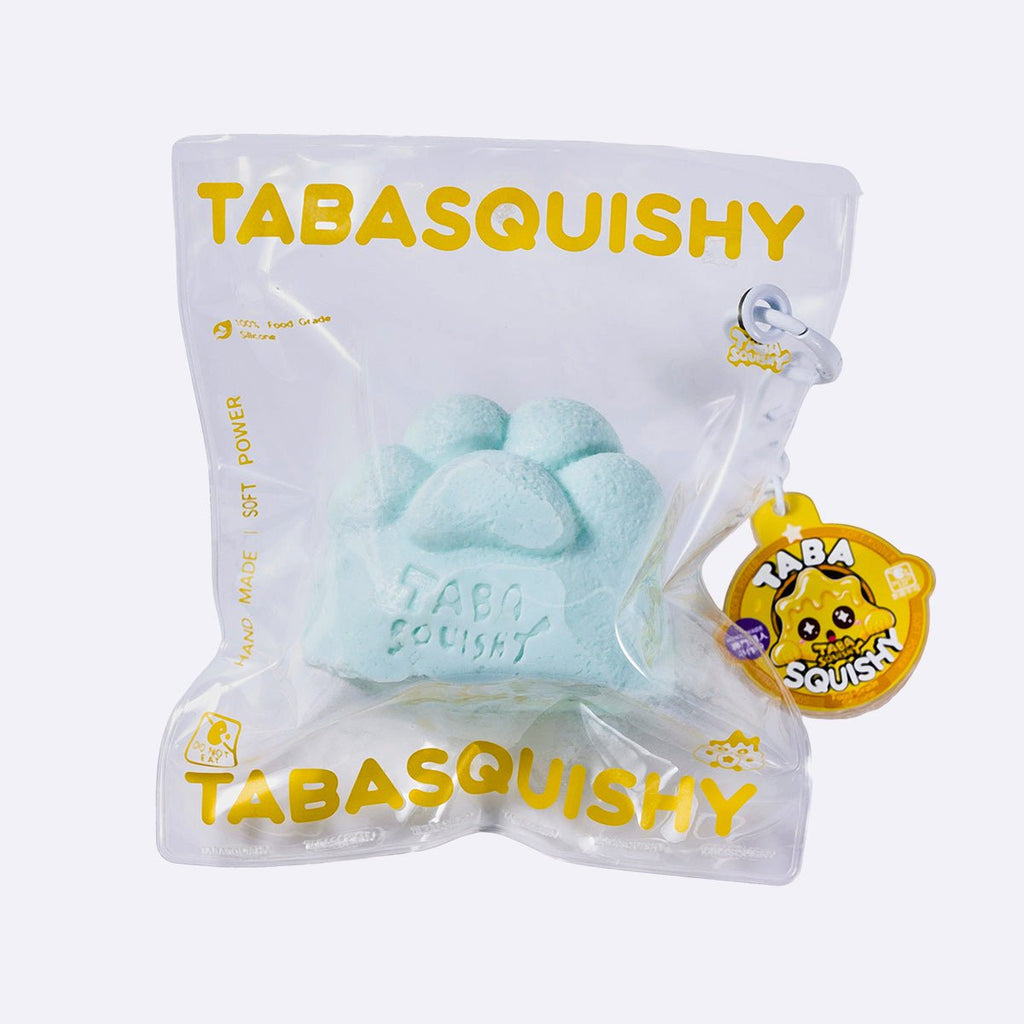 Blue Mochi Cat Paw Taba Squishy