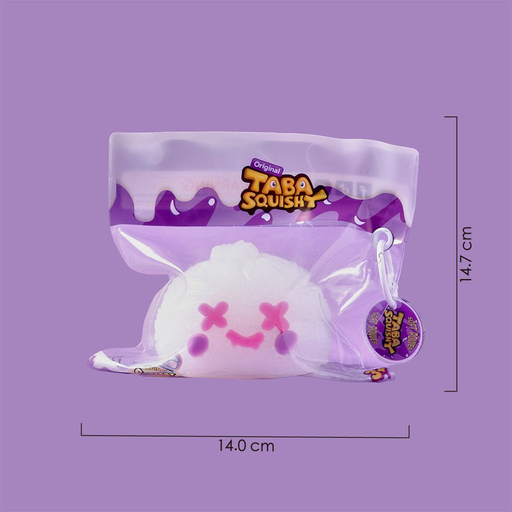 Halloween Stitched Ghost Dumpling Silicone Taba Squishy 👻