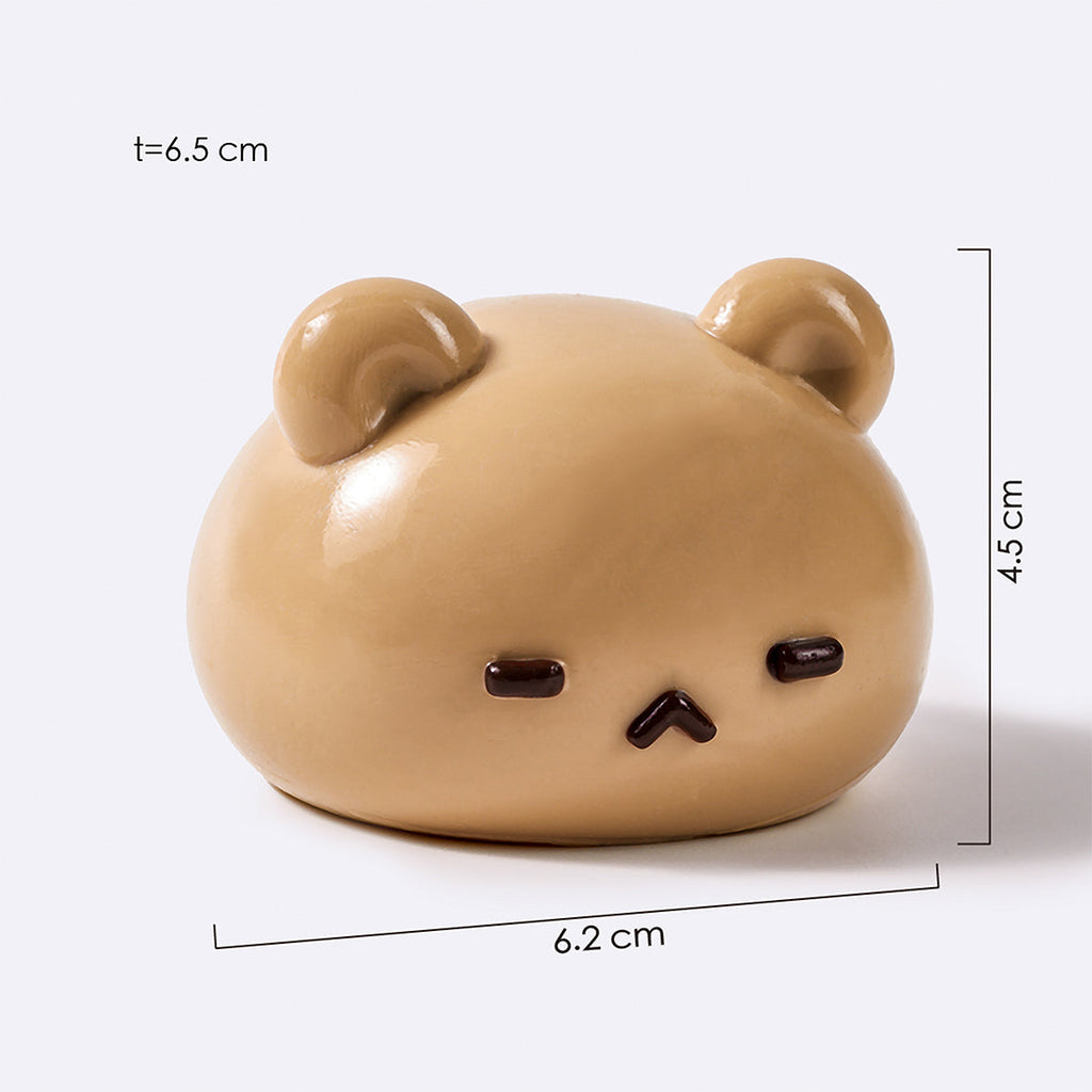 Round Bear Mochi Squishy Toy 0472