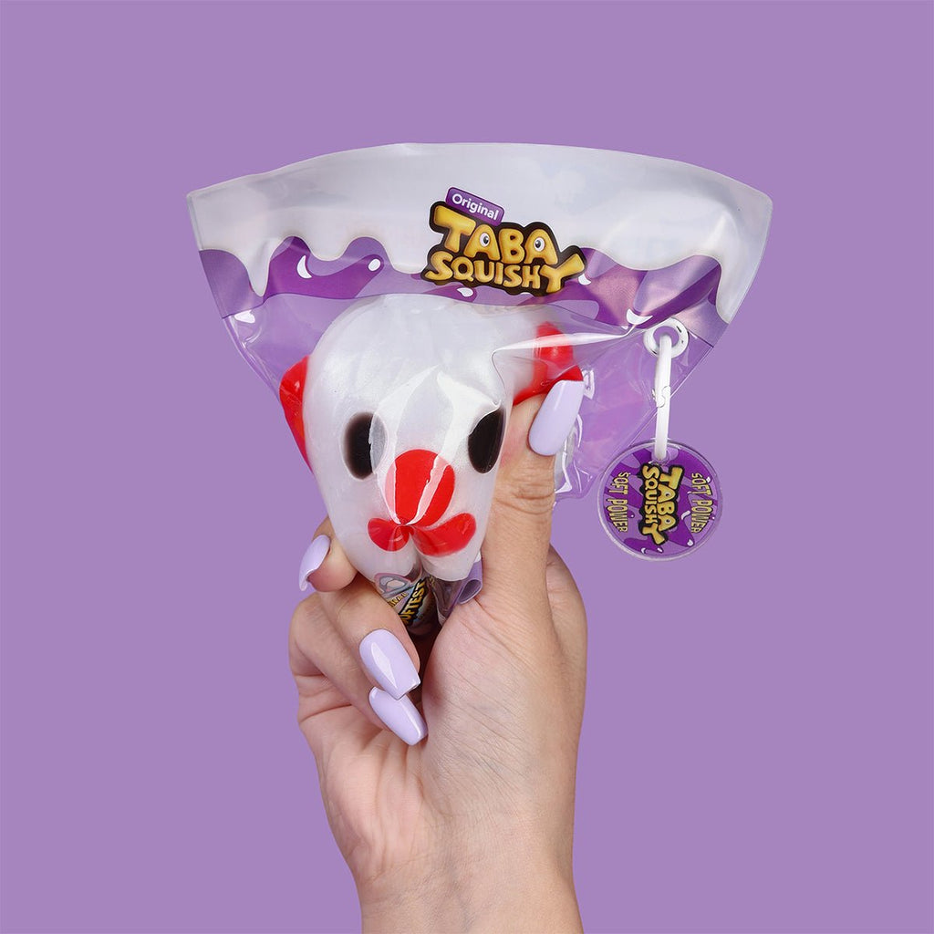 Halloween Red-Nose Clown Dumpling Silicone Taba Squishy 🤡