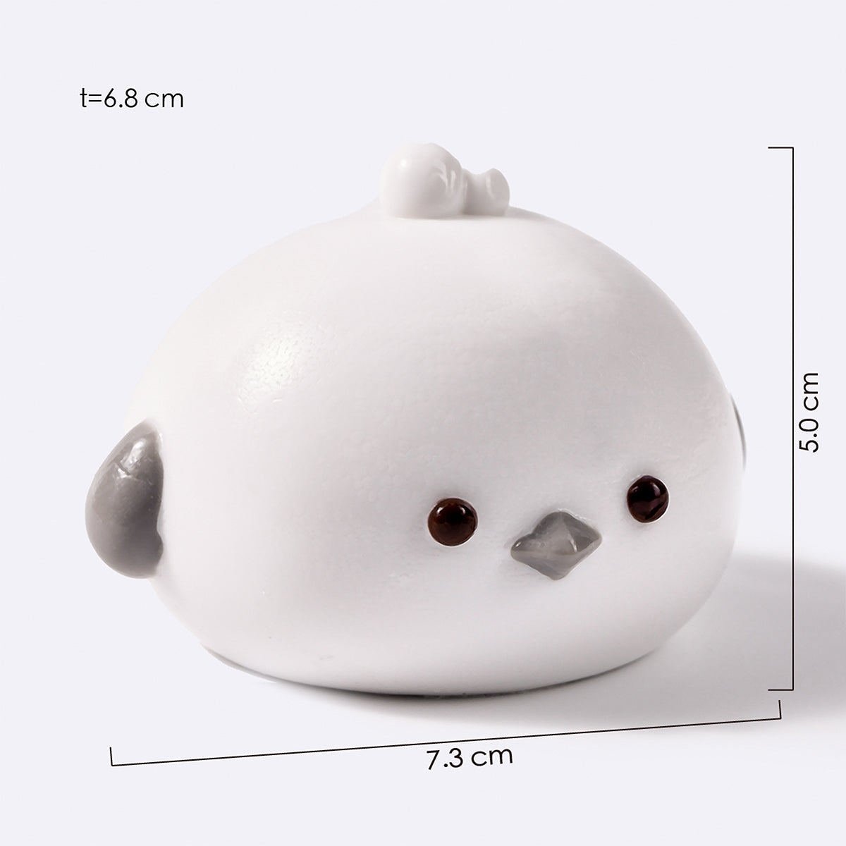 Snowy Chick Mochi Squishy Toy 0478
