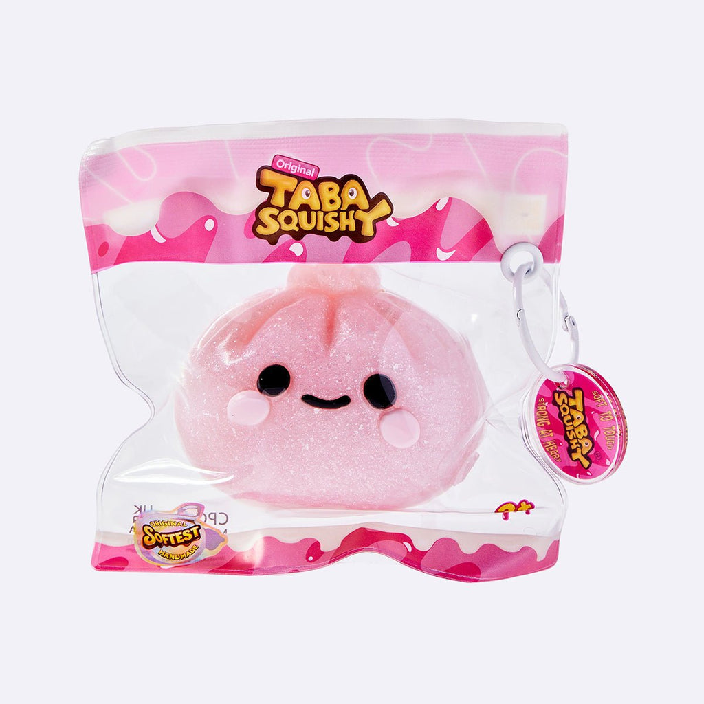 TABASQUISHY®️ Pink Glitter Dumpling