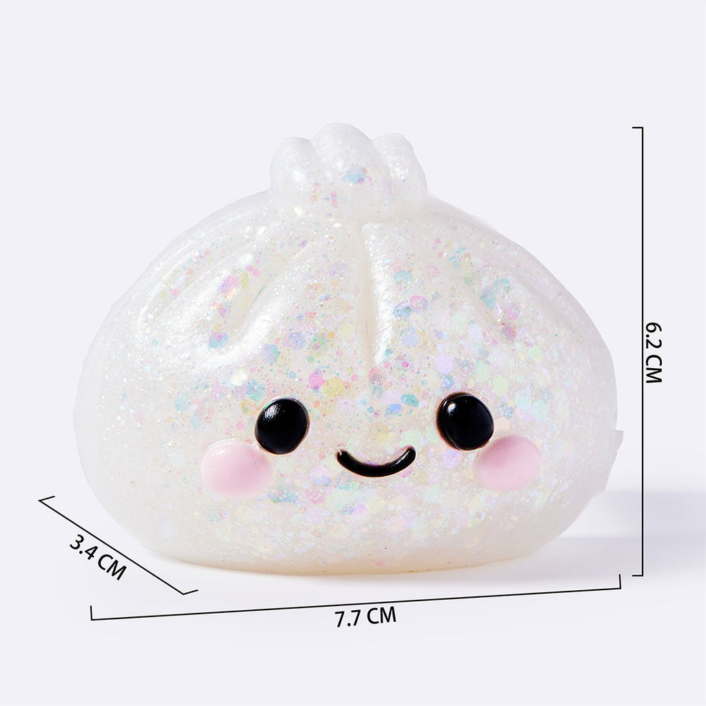TABASQUISHY®️ White Glitter Dumpling