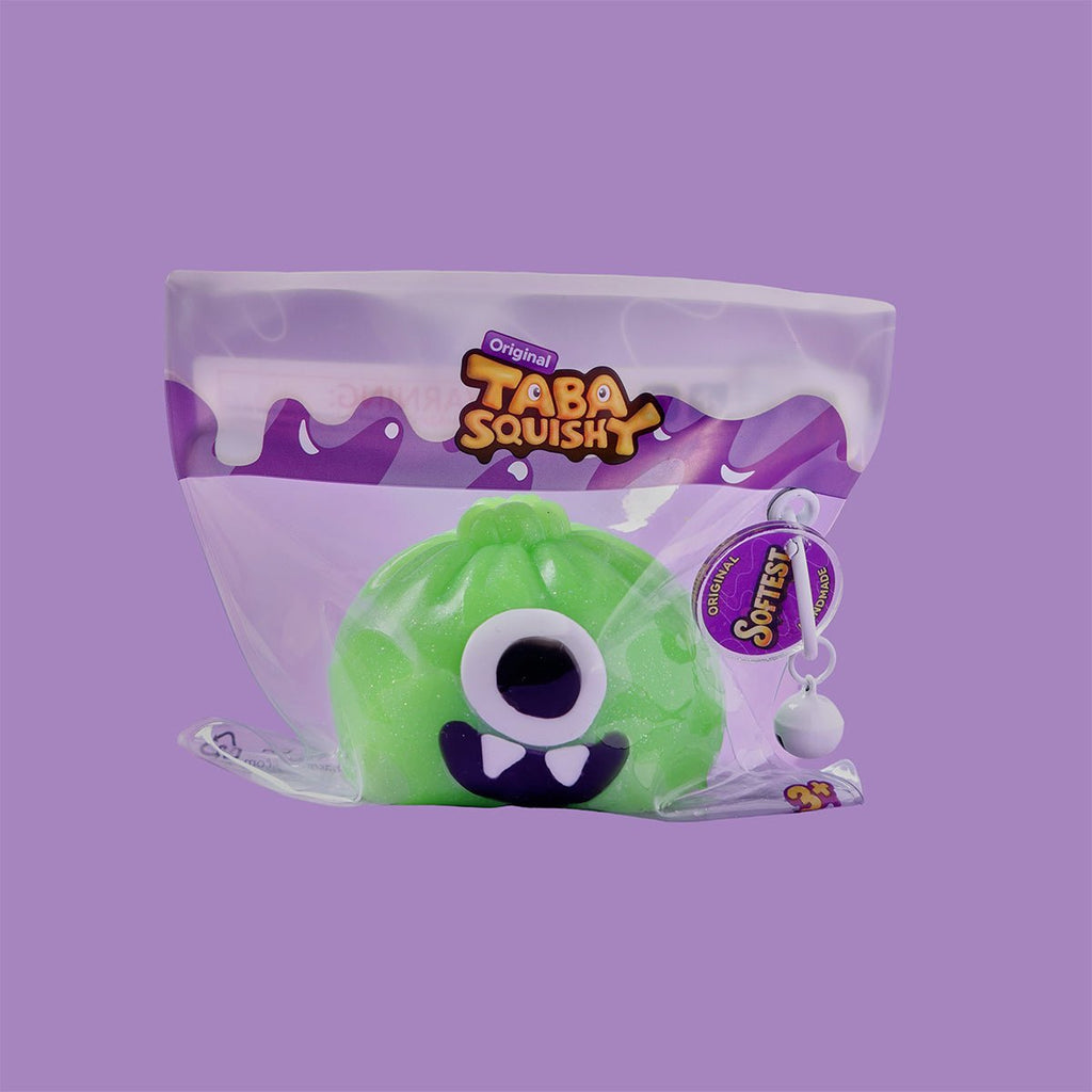 Halloween One-Eyed Monster Dumpling Silicone Taba Squishy 👁️