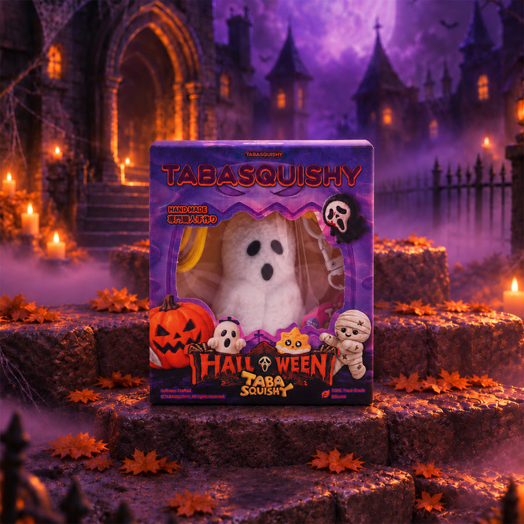 Spooky Ghost Boo Buddy TABA Squishy