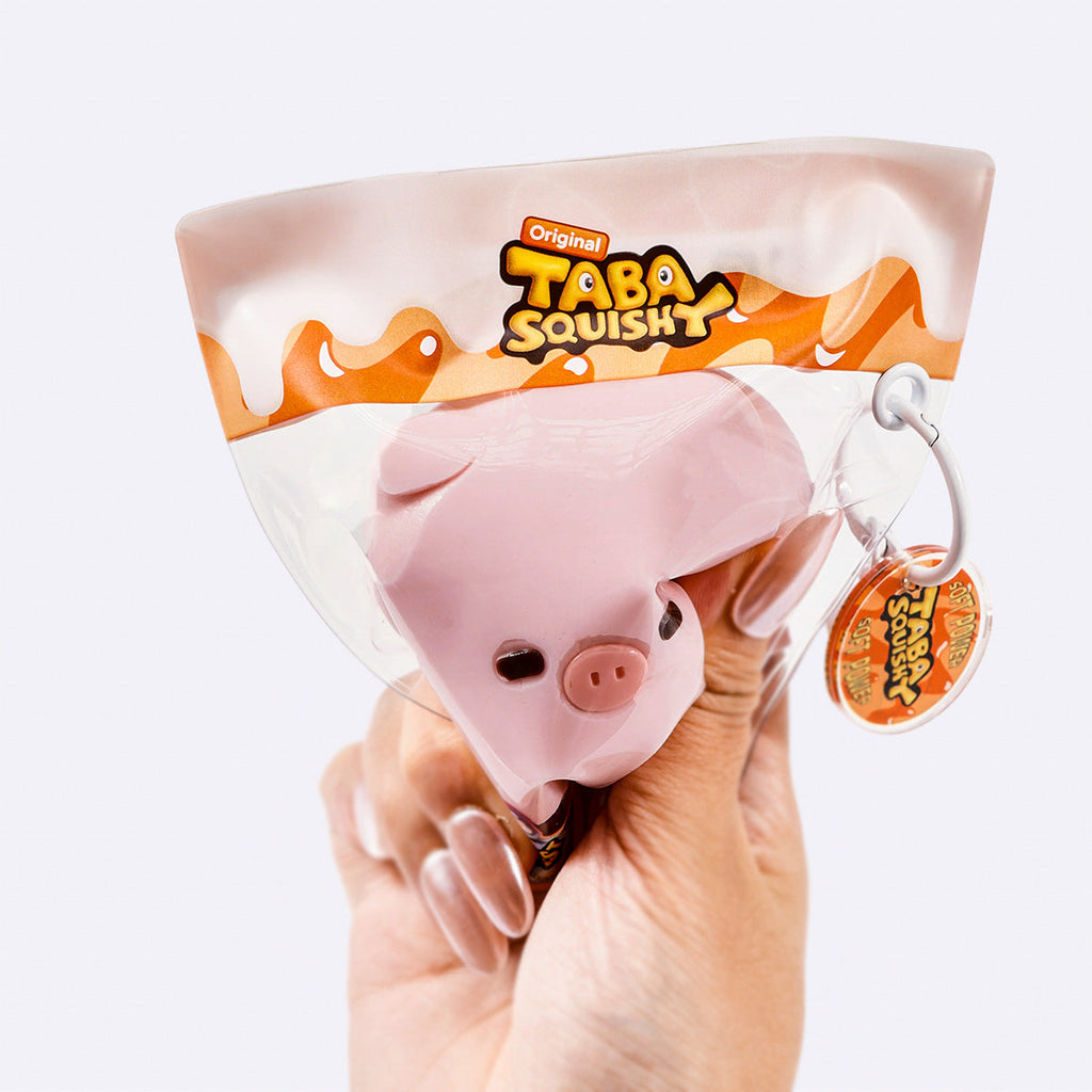 Pink Pig Mochi Squishy Toy 0477