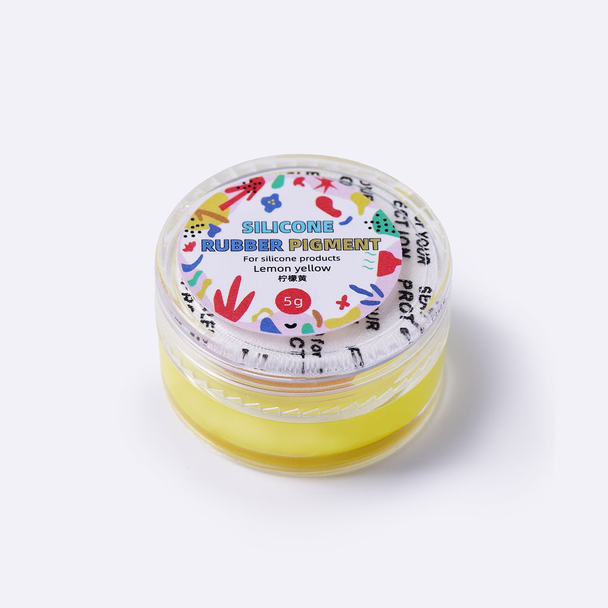 DIY Squishy Silicone Pigment Set – 5 Colors