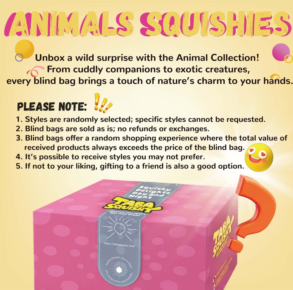 Animals Blind Bag Taba Squishy